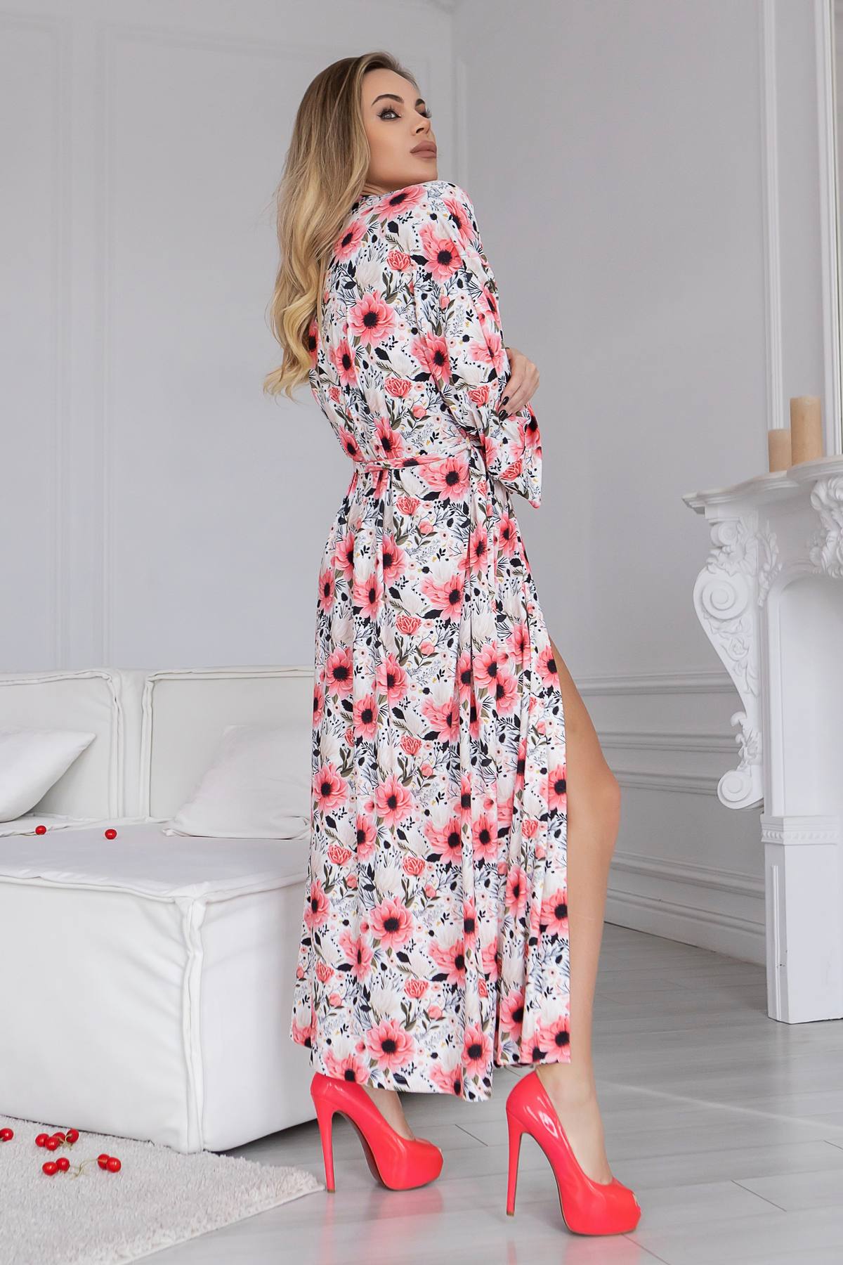 Длинный халат из микрофибры Magnetic XA2-P134