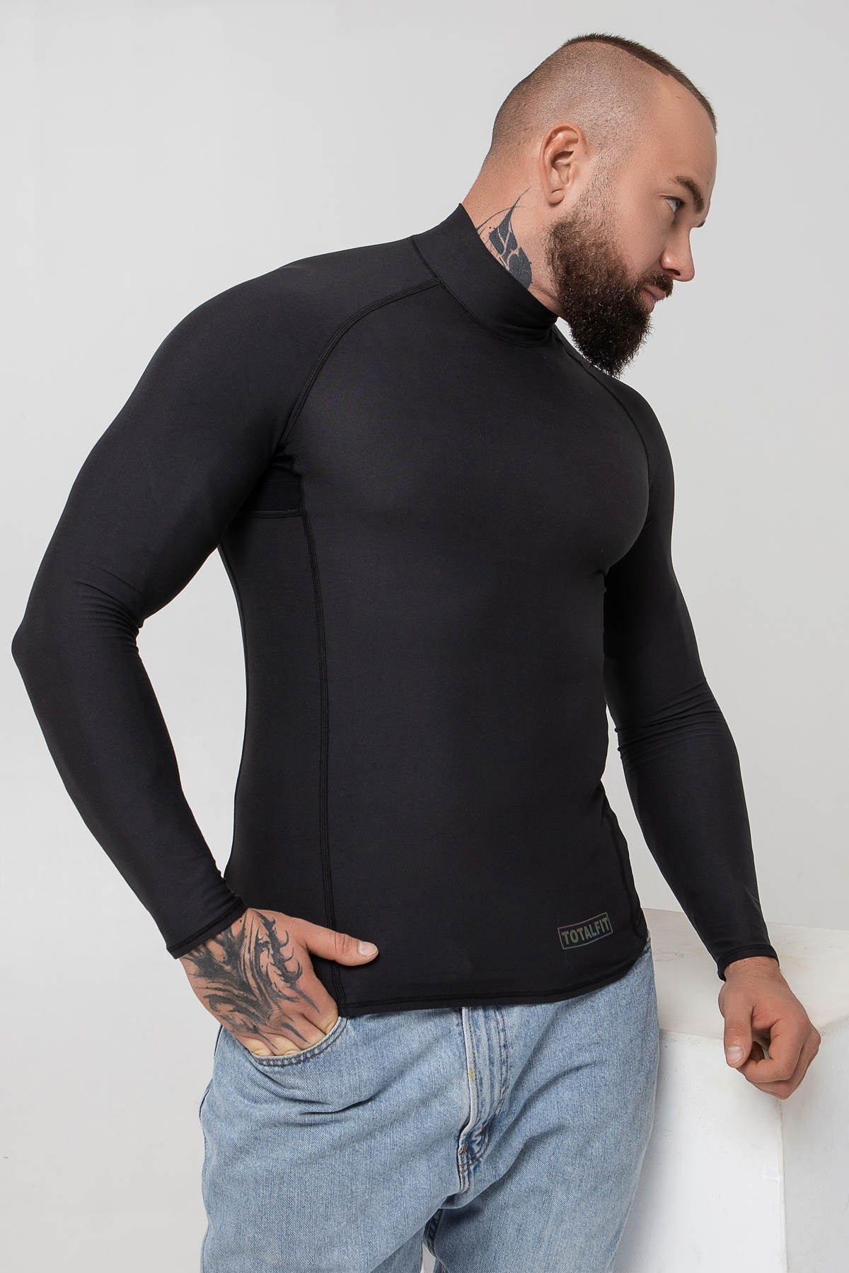 Мужской термогольф с начесом Carpathian TMR6-S10/Y10