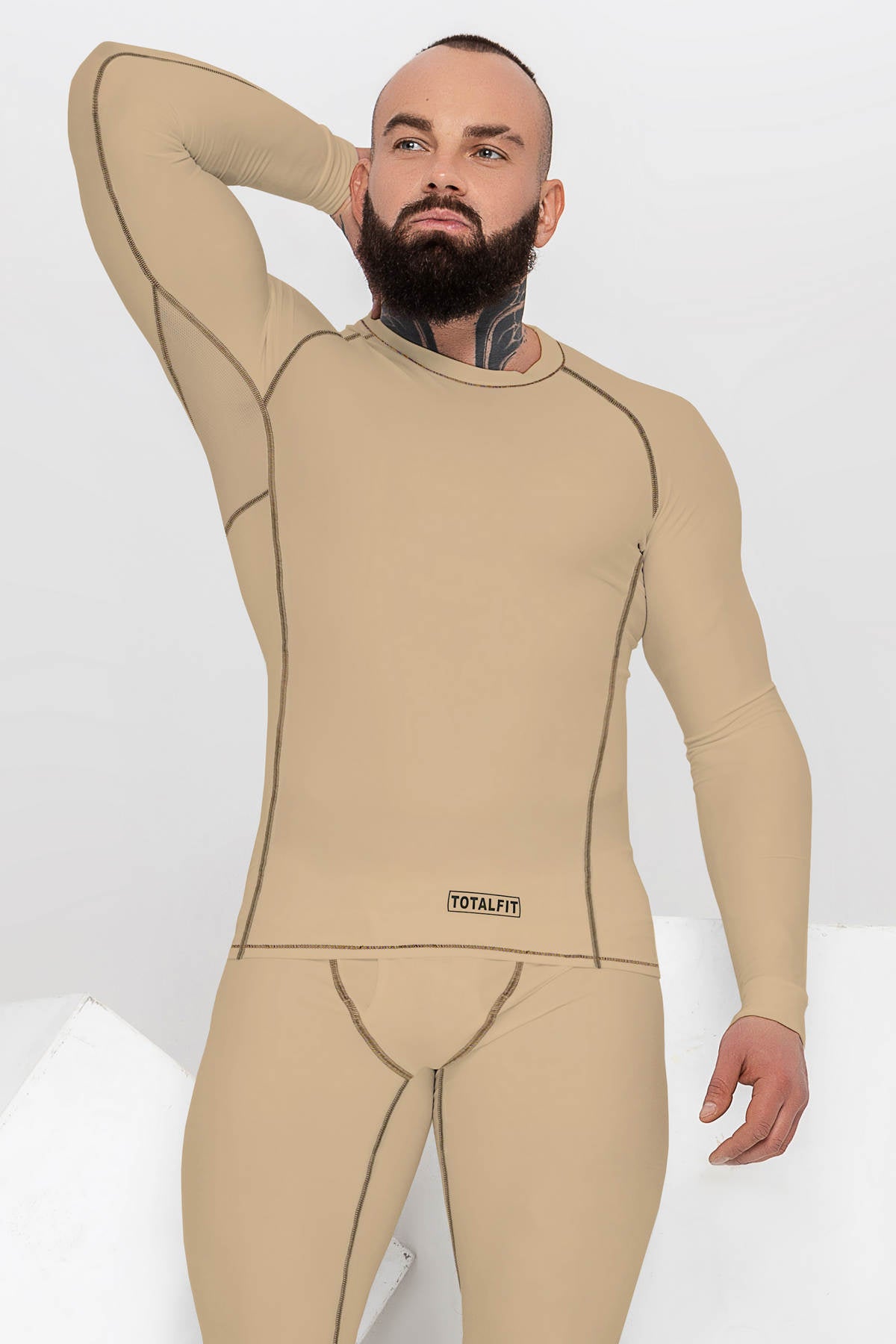 Мужской термолонгслив с начесом Carpathian TMR7-S32