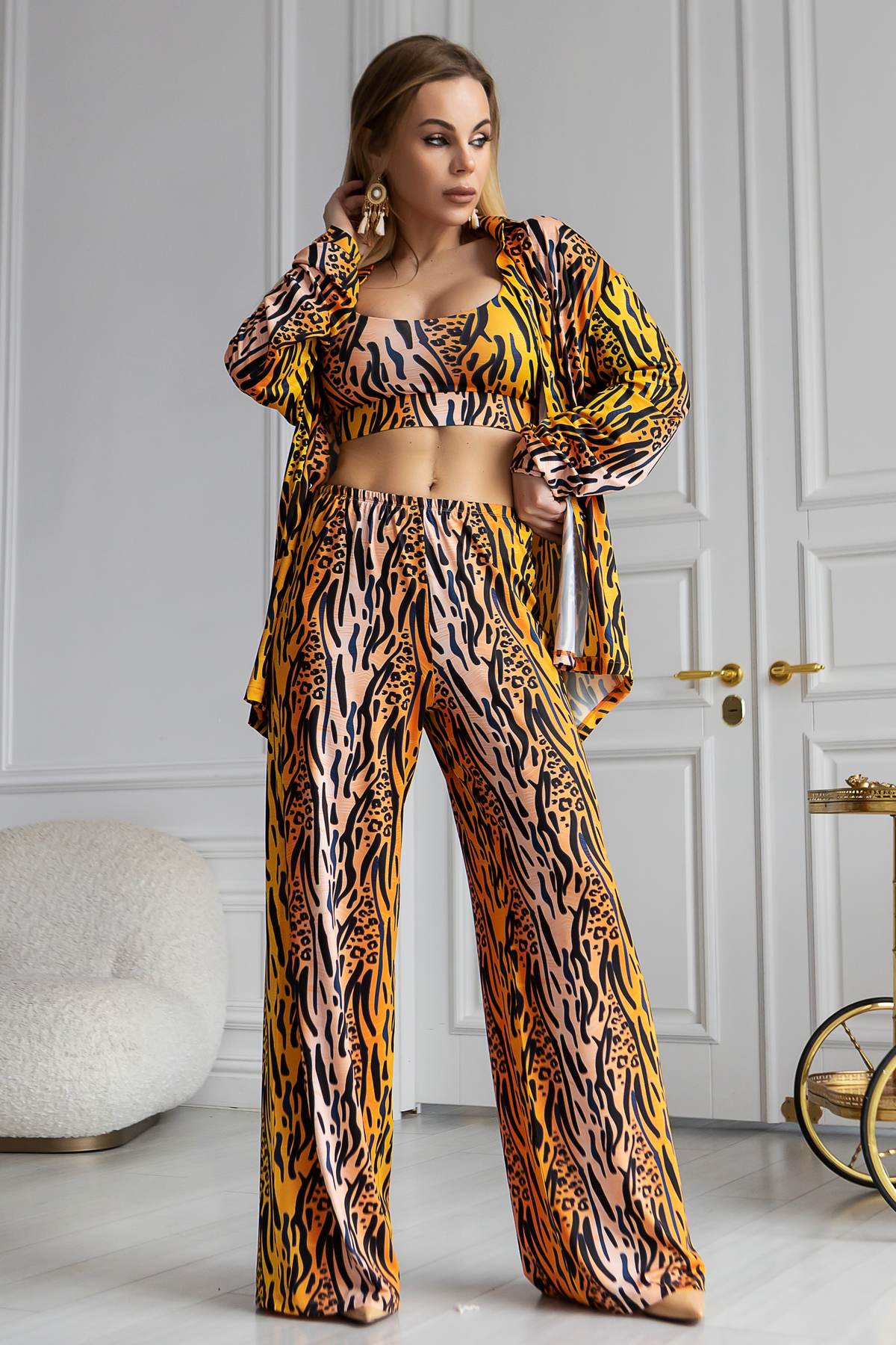 Домашний костюм с принтом Magnetic RY1-ED1-P141