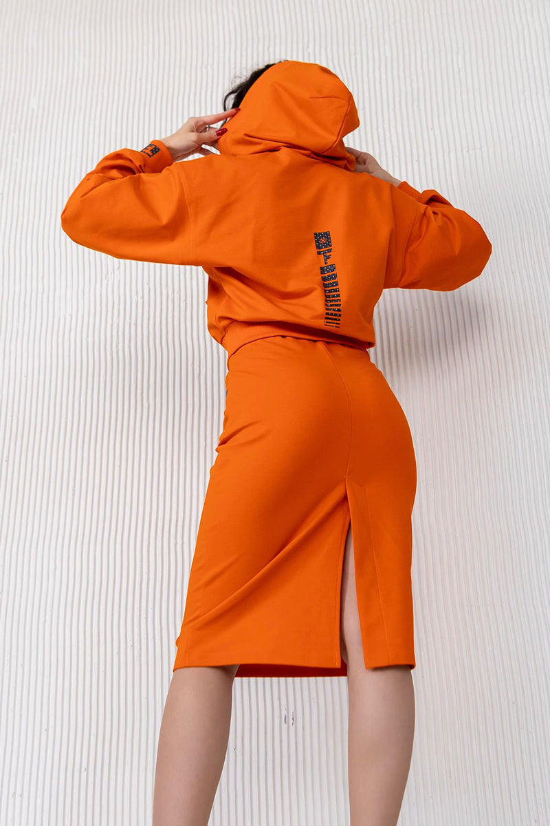 Хлопковая юбка на резинке U2-LD58