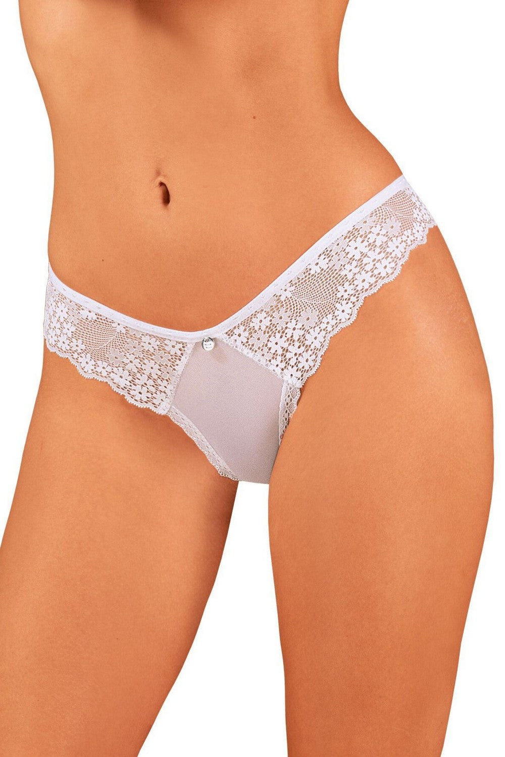 Трусики бразилиана из кружева Heavenlly