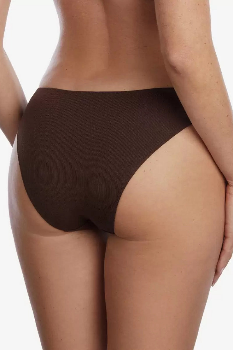 Трусики слип в рубчик Еклер Т15