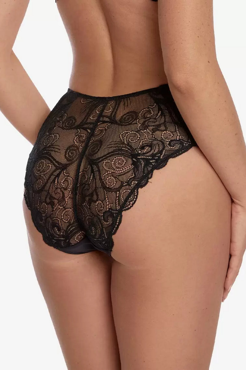 Кружевные трусики слип Лас Вентас Т82 black