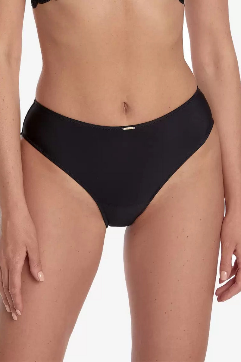 Трусики слип с кружевом Лас Вентас Т88 black