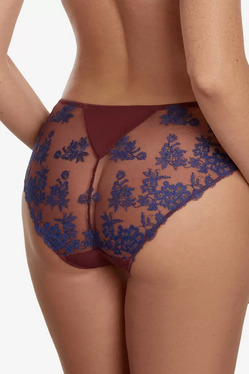 Трусики слип с вышивкой Саламанка Т8