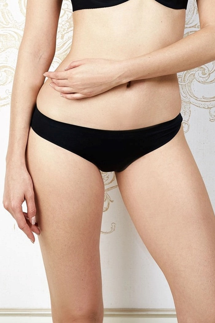 Бесшовные трусики слип 880-33 black