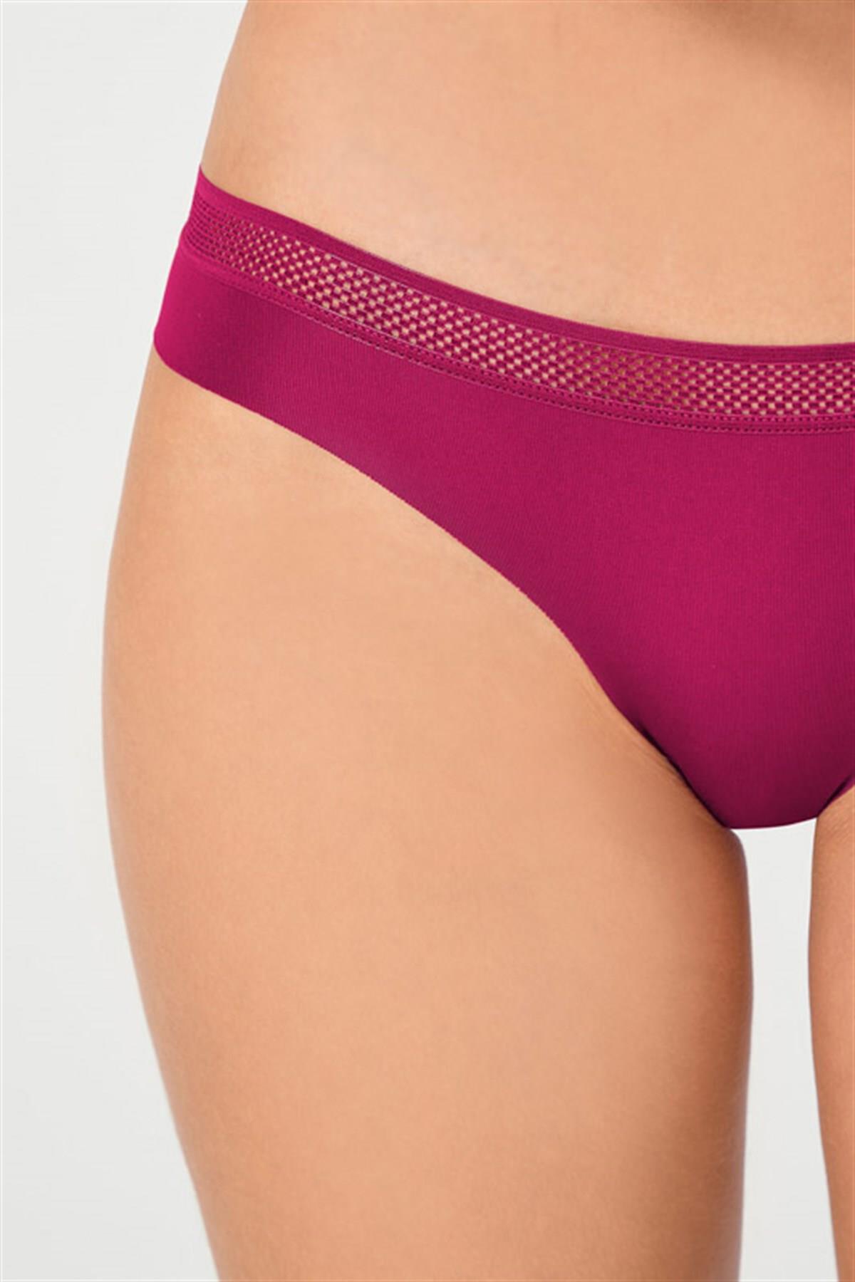 Бесшовные трусики бикини CH0963 cherry