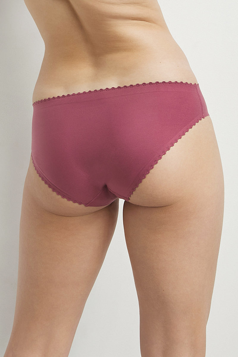 Бесшовные трусики слип D08F4 Body Touch Libre rose aub