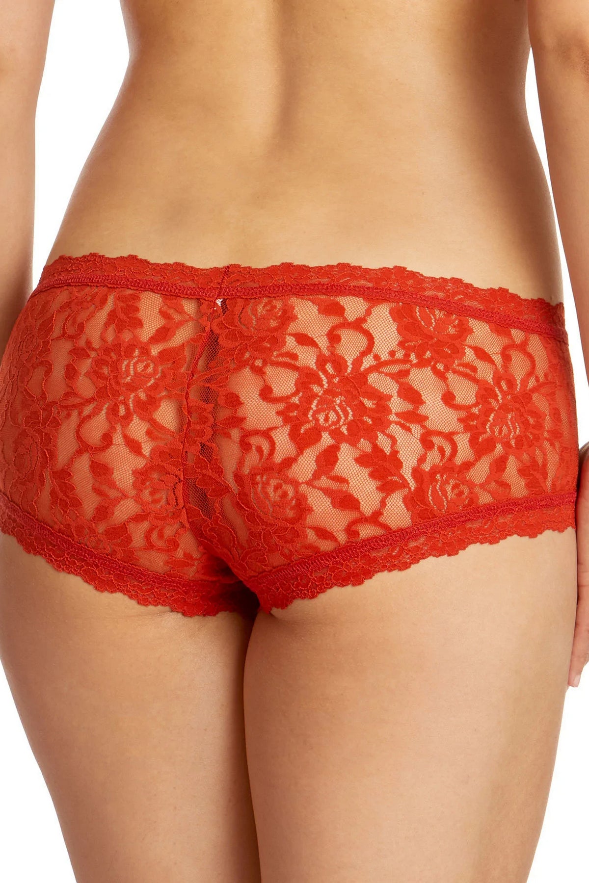Кружевные шортики 4812P Signature Lace roasted pumpkin orange