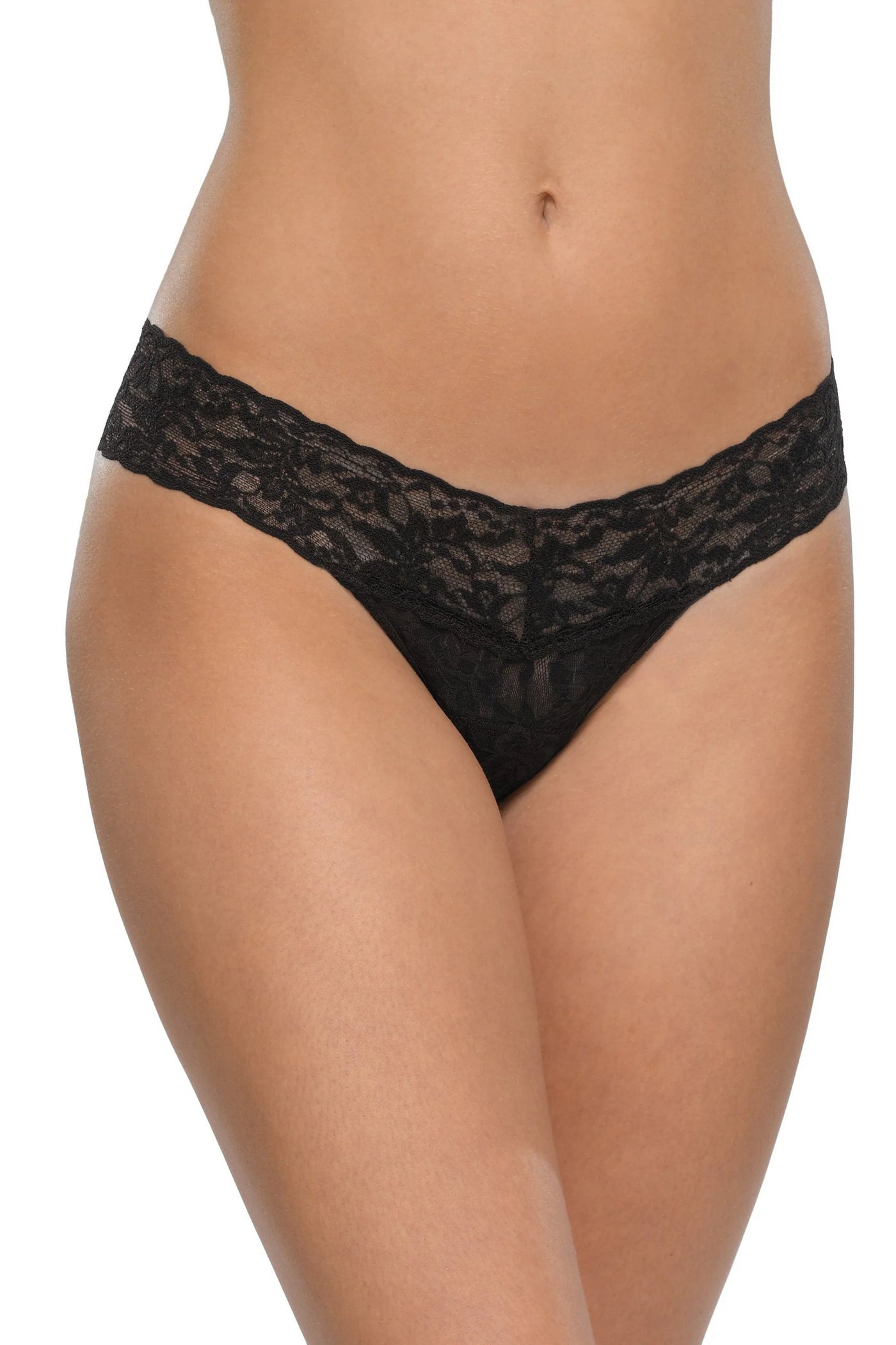 Трусики стринг 4911P Signature Lace celeste black