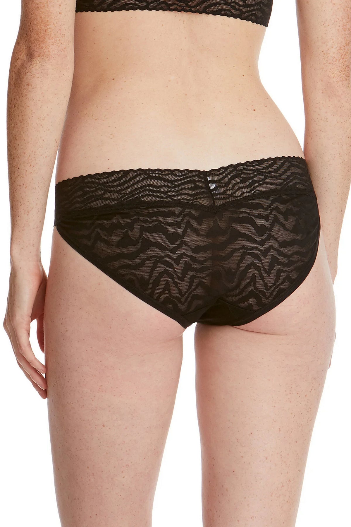 Трусики бикини 6R2371 Zebra Lace black