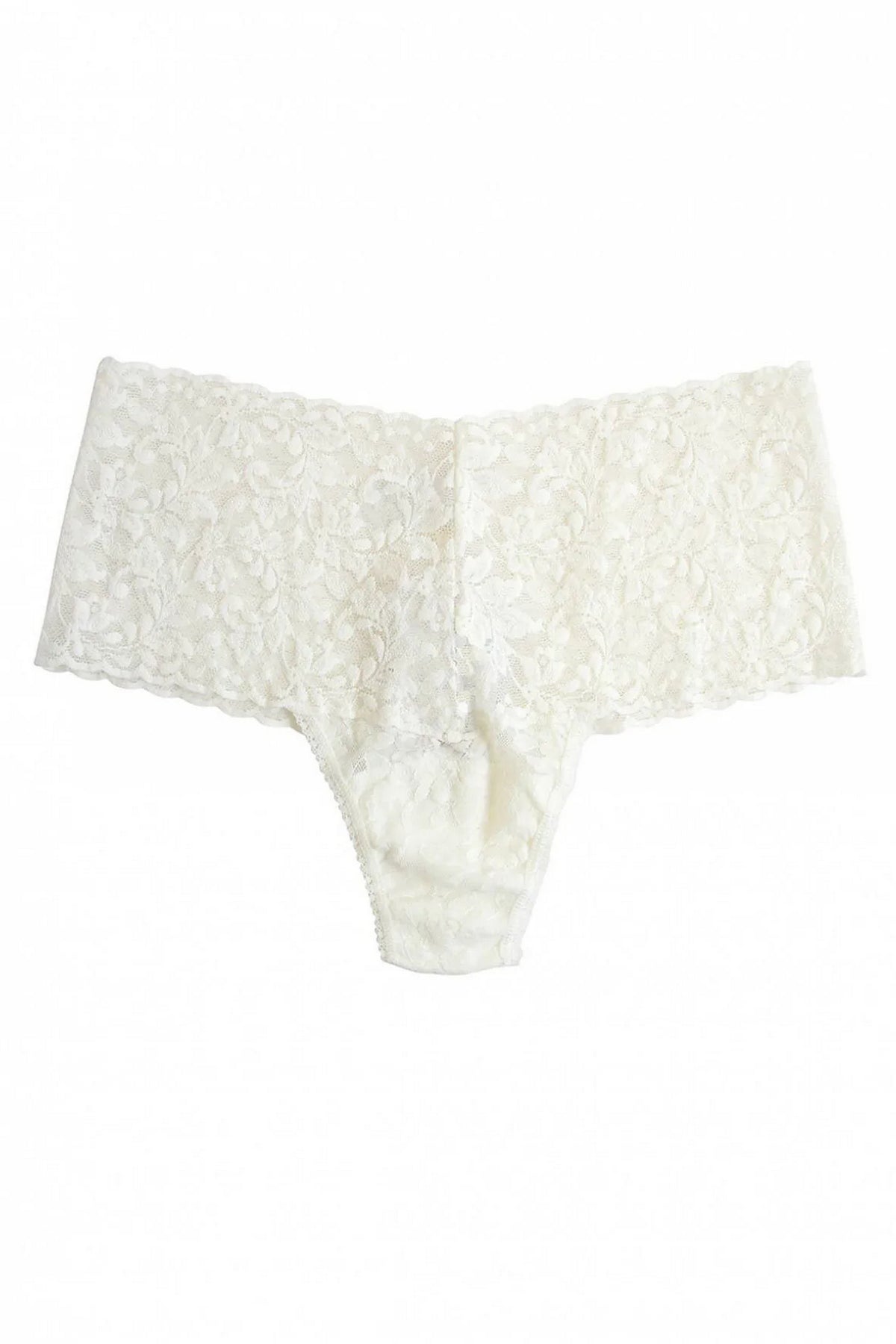 Высокие трусики стринг 9K1926P Retro Collections white