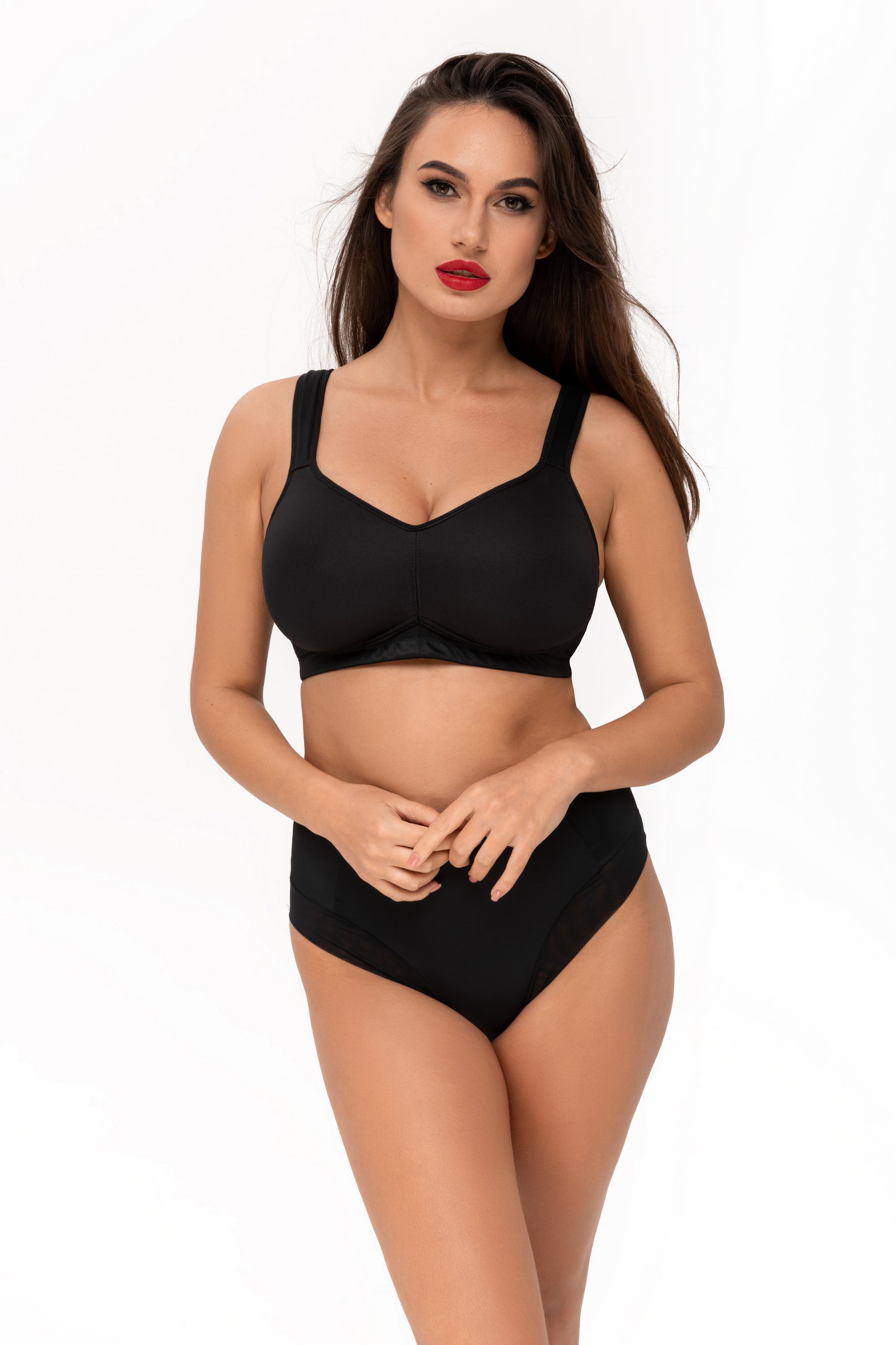 Моделюючі трусики бріфи 6193 black