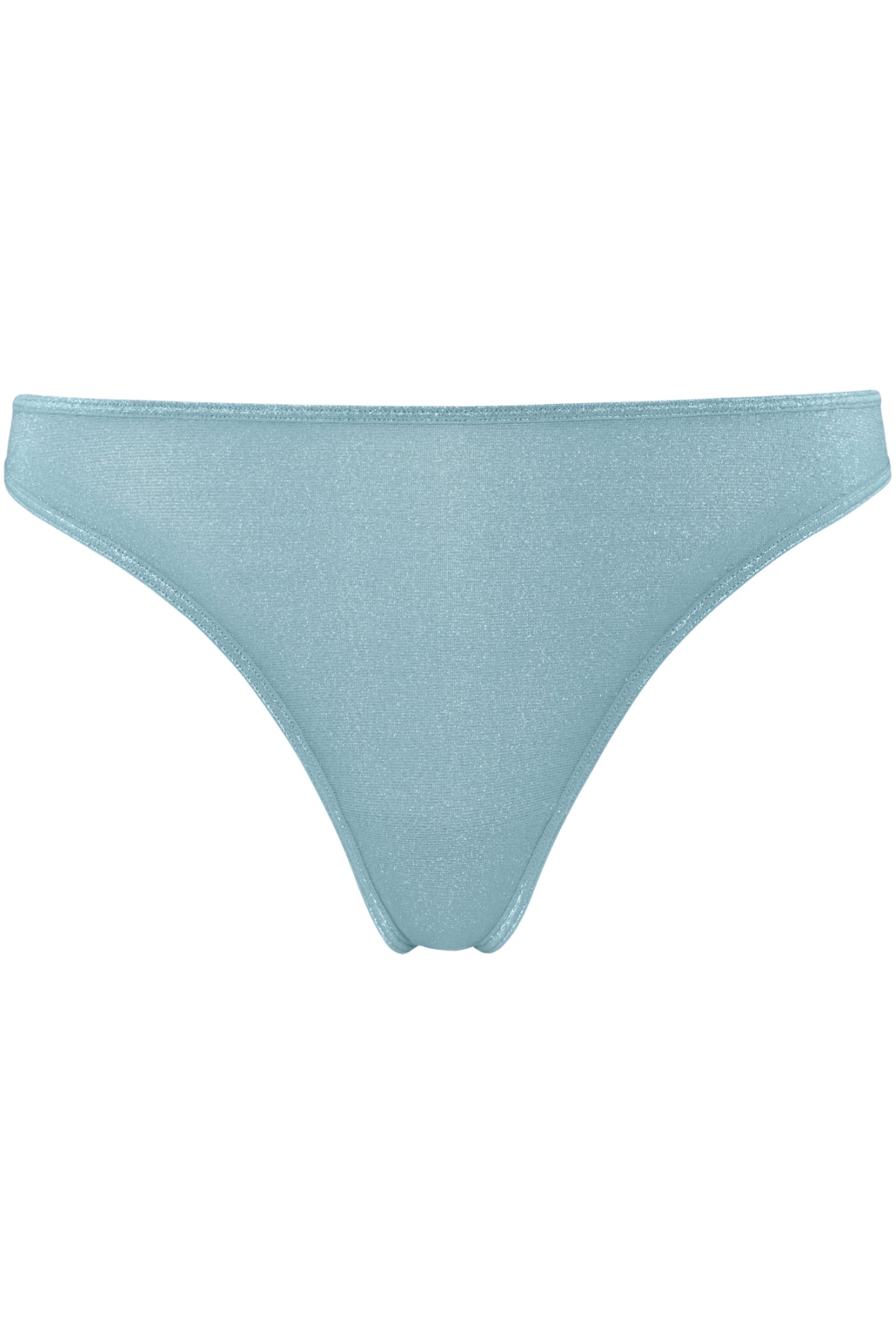 Трусики стринг с люрексом 35082 shining blue/silver