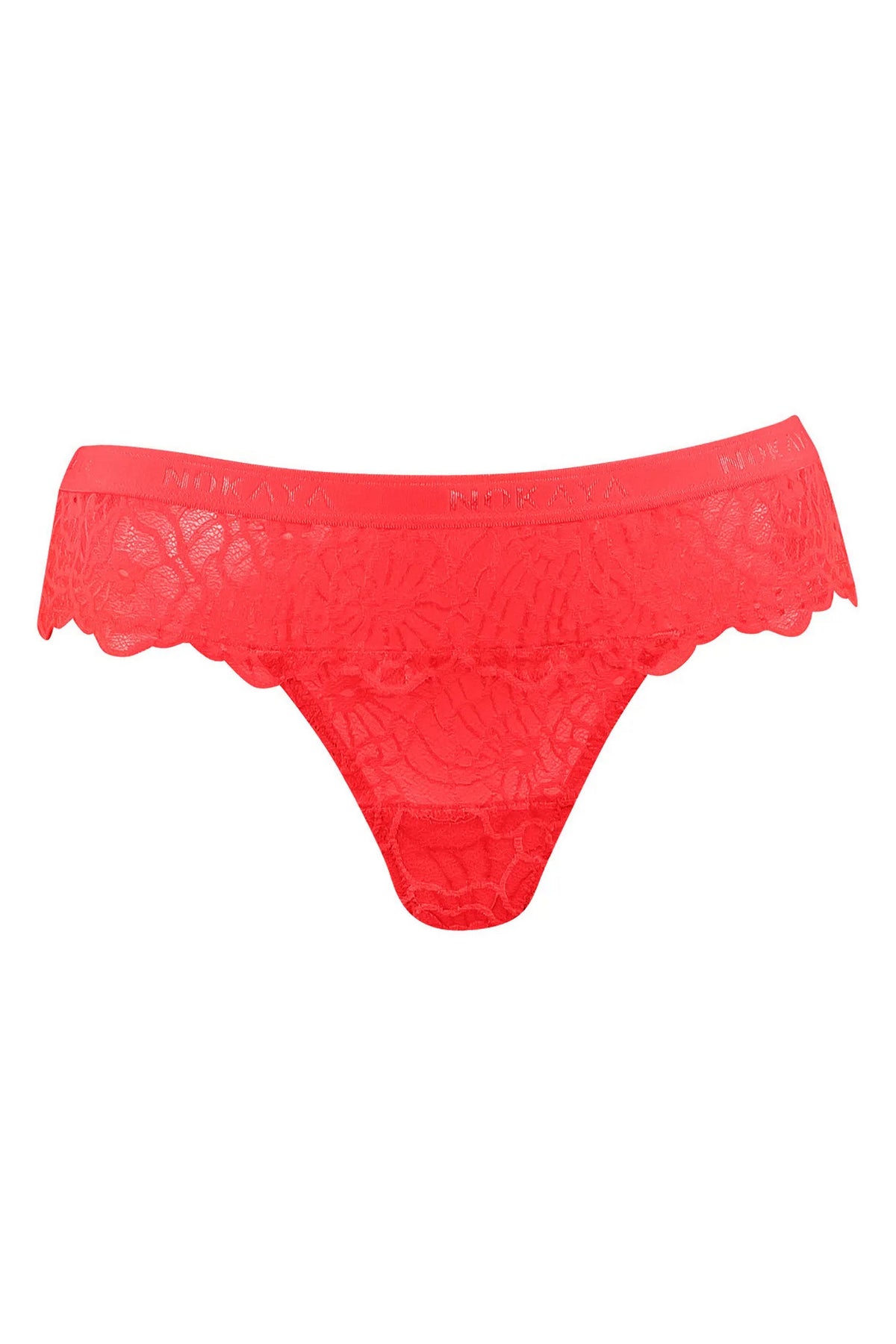 Кружевные трусики стринг 211301-11 Born in Ukraine red