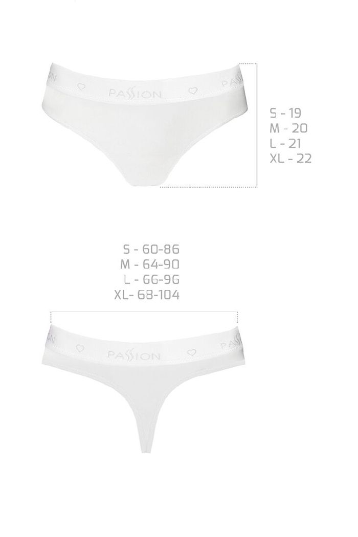 Трусики бразилиана из хлопка PS005