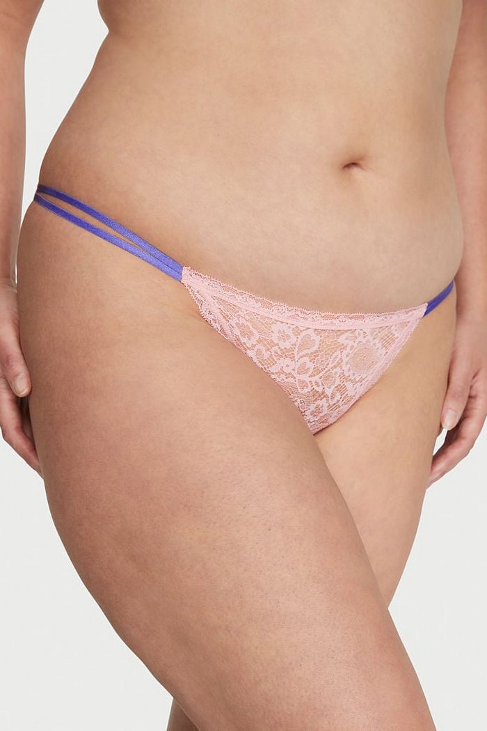 Кружевные трусики танга 357742657
