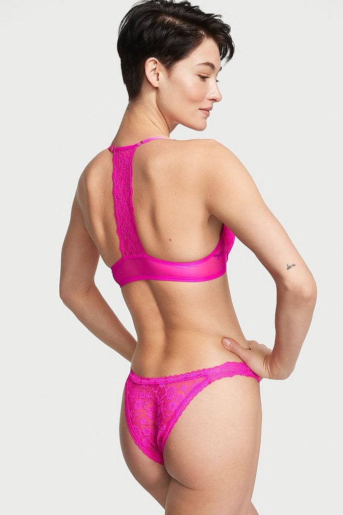 Кружевные трусики танга 446193867