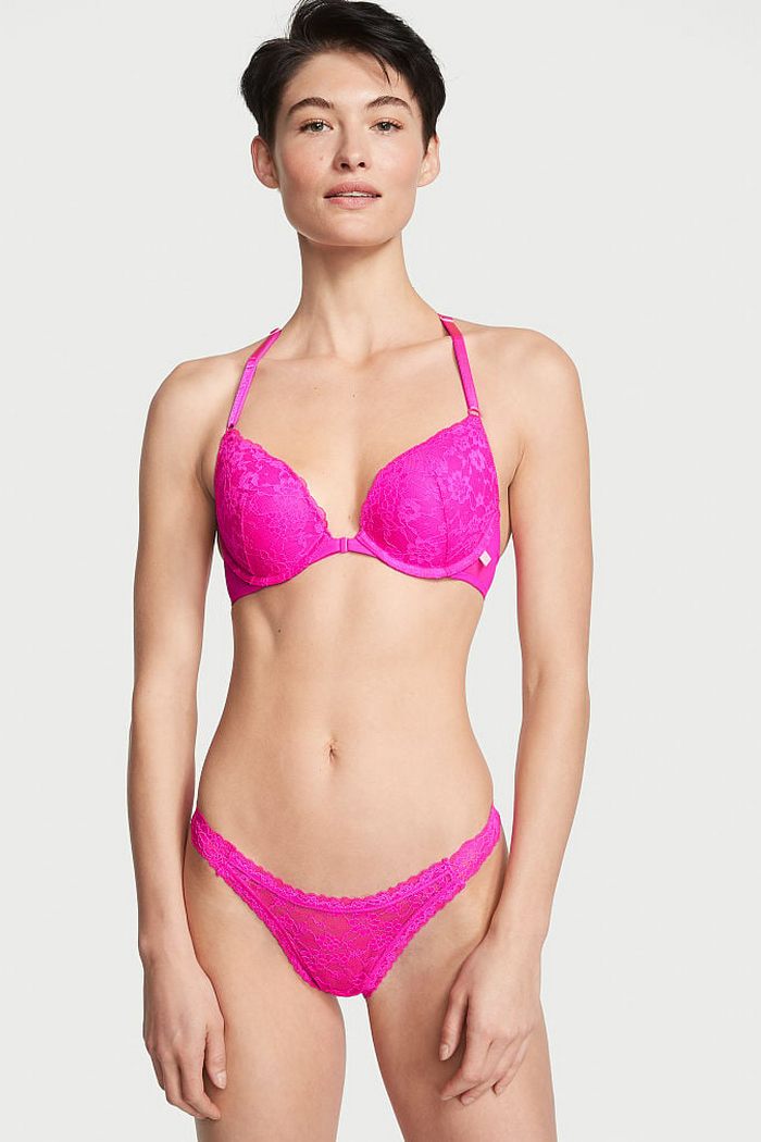 Кружевные трусики танга 446193867