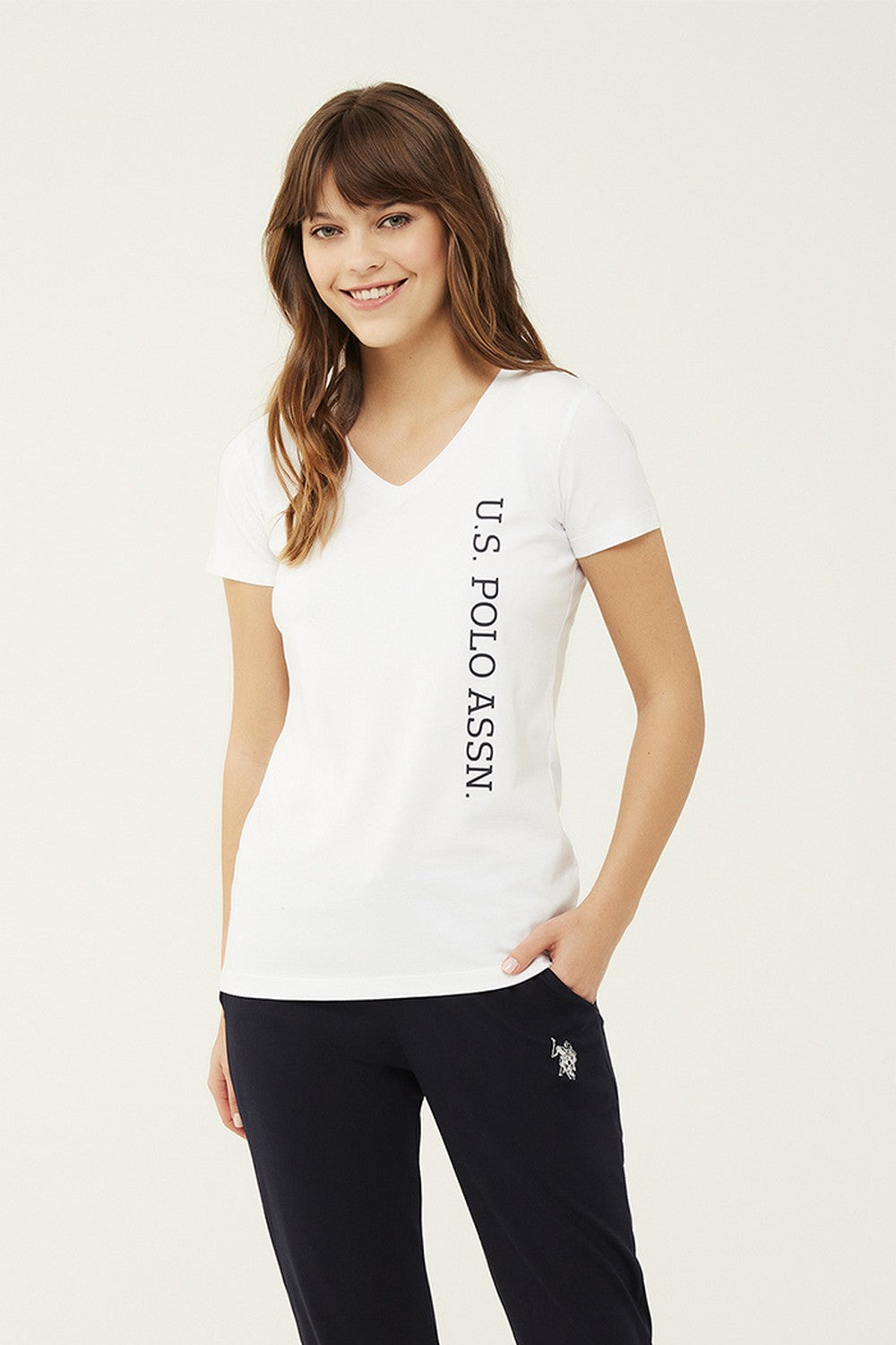 Хлопковая футболка с логотипом 16596 white