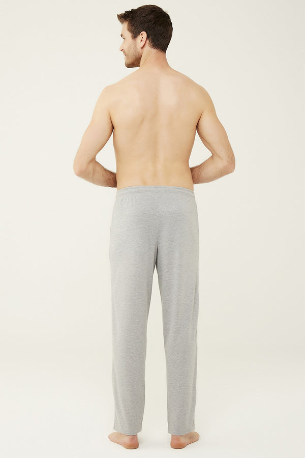 Мужские брюки с логотипом 18471 gray melange