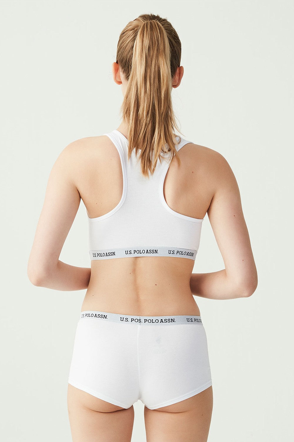 Комплект белья с топом 65003 white