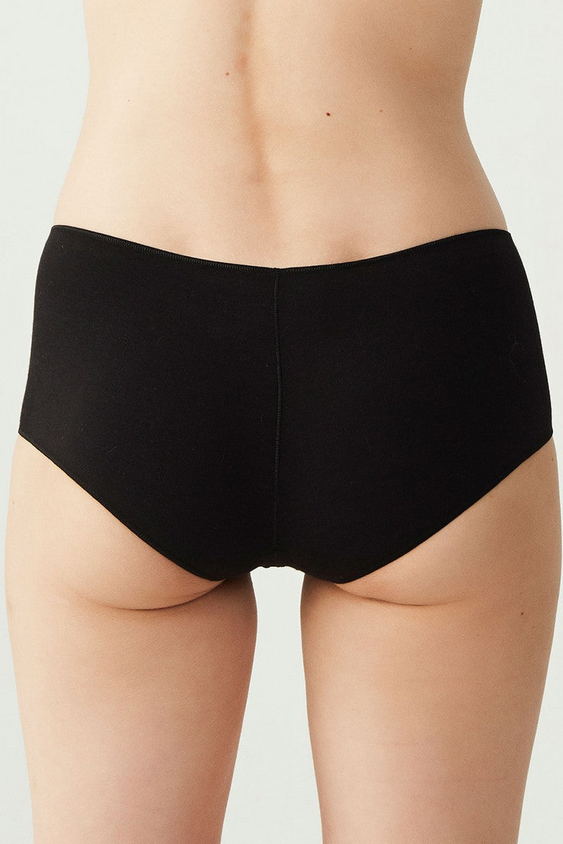 Хлопковые шортики 67004 black/beige/white/blue/raspberry (5 шт.)