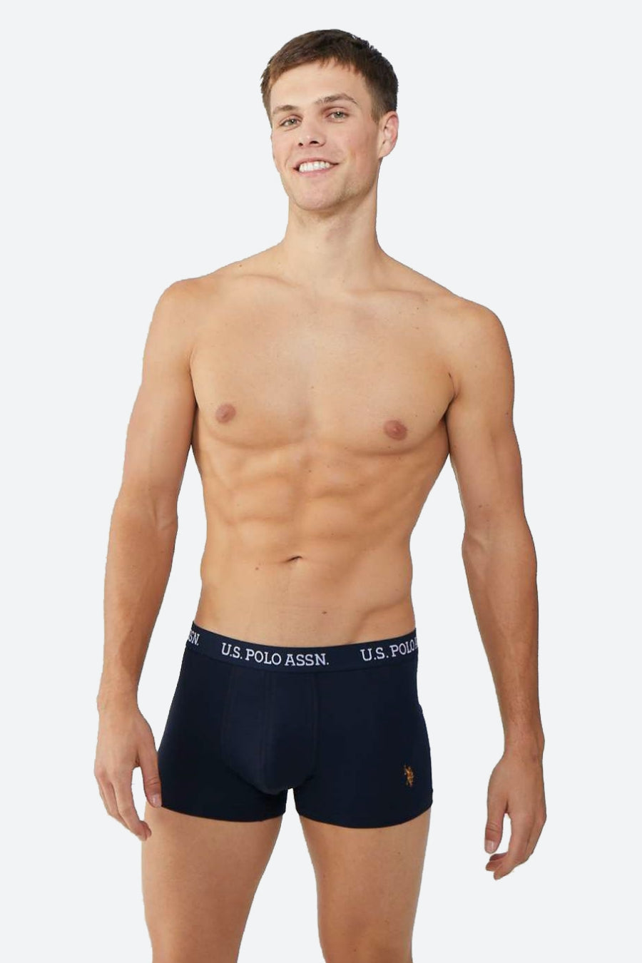 Мужские трусы шорты 80476 printed/navy (2 шт.)