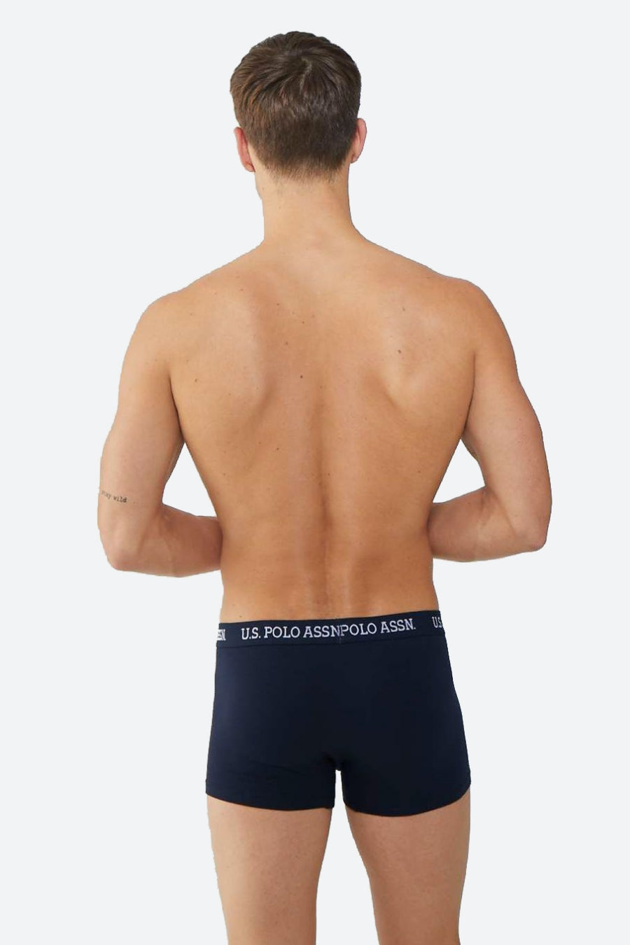 Мужские трусы шорты 80476 printed/navy (2 шт.)