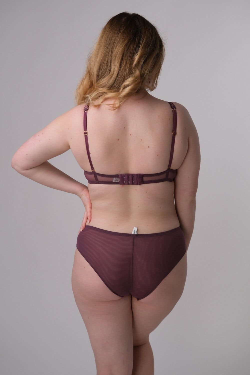 Бралет с кружевными чашками RG33 SDZ bordo