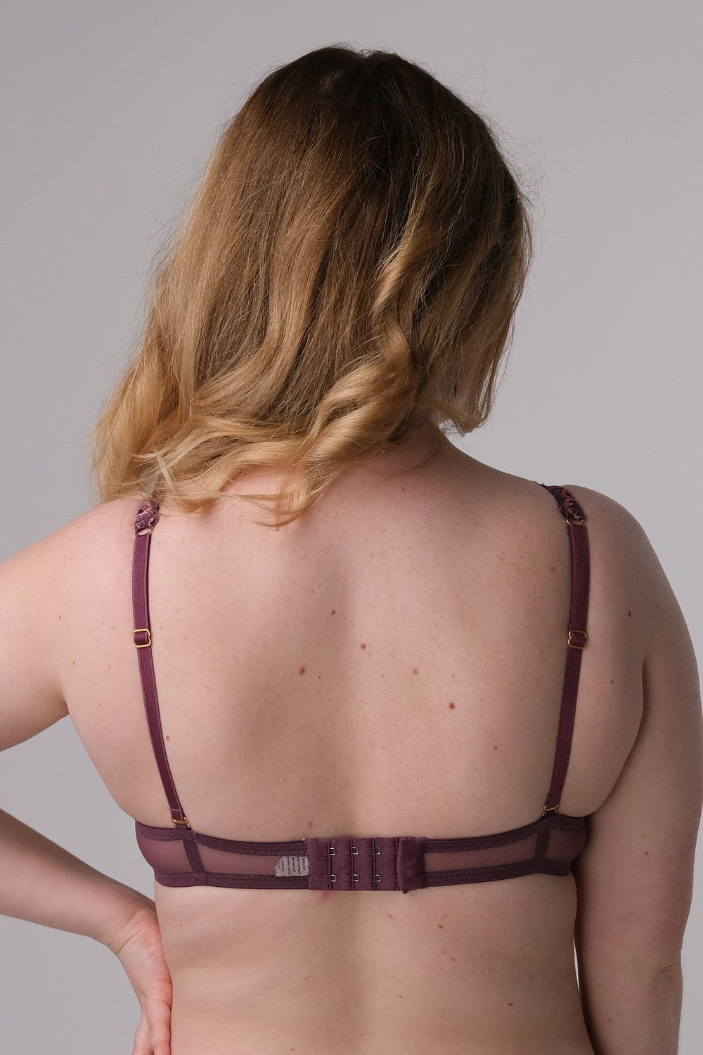 Бралет с кружевными чашками RG33 SDZ bordo