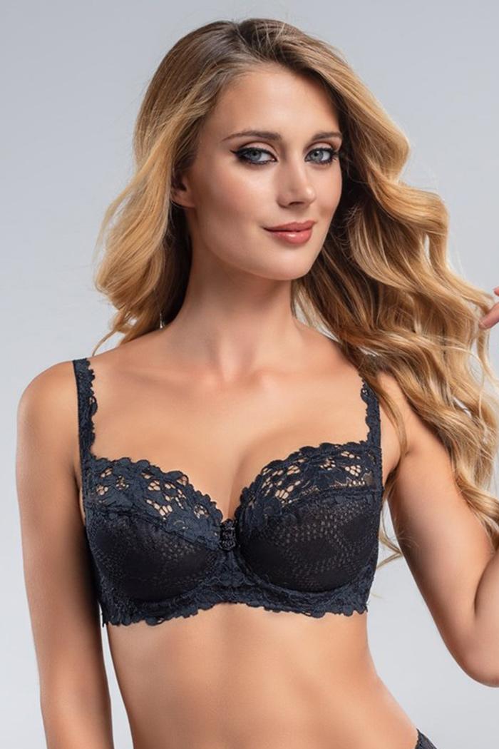 Мягкий кружевной бюстгальтер 1721 Daniella black