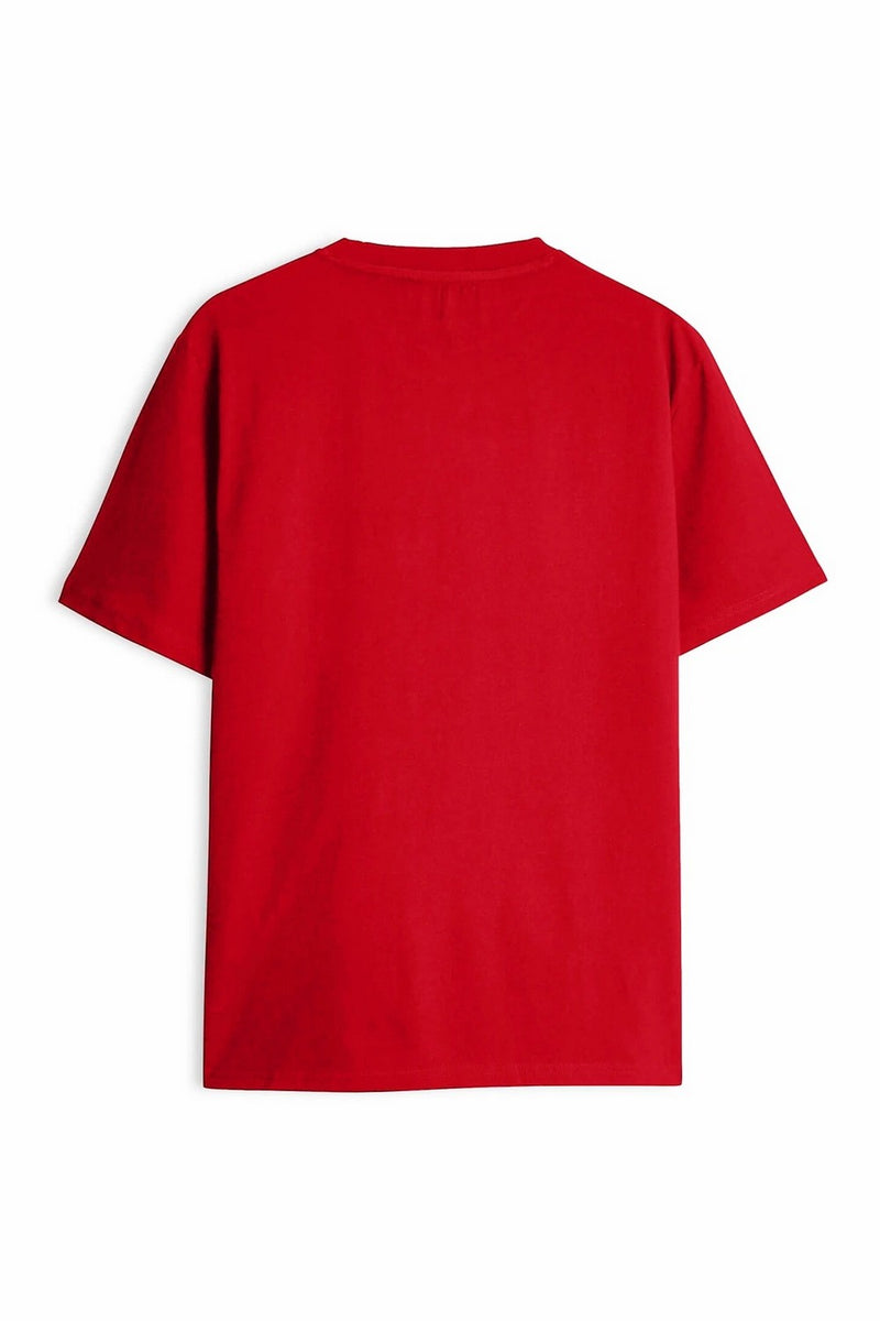 Унисекс футболка из хлопка Standart Regular Fit red