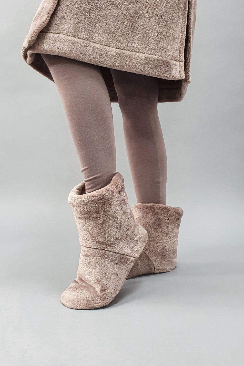 Домашние флисовые угги 015 UGG cappuccino