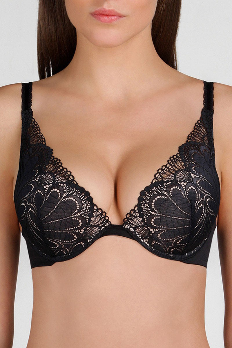 Бюстгальтер push-up W02LN Refined Glamour black