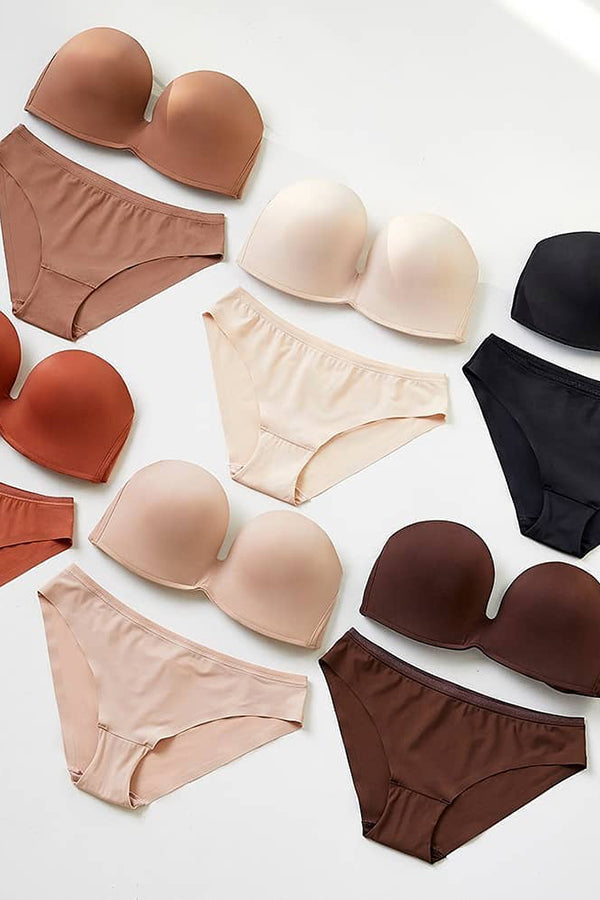 Бюстгальтер push up без бретелей W032D Ultimate Strapless creamy pearl