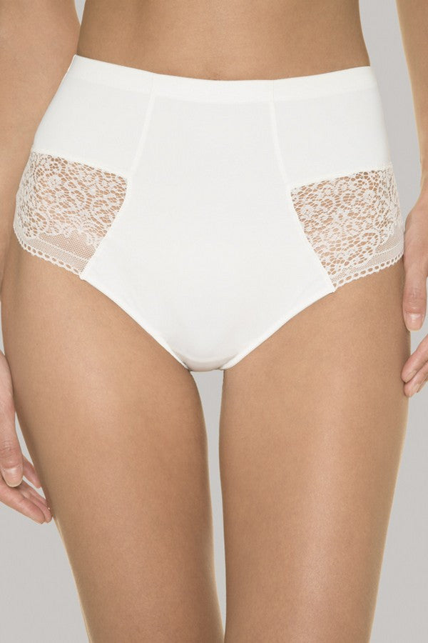 Стринги с завышенной талией Sexy Shaping W018Q ivory