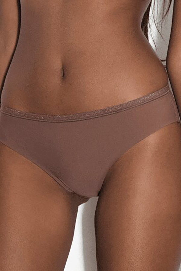 Бесшовные трусики слип W01OZ Ultimate Silhouette deep mocha