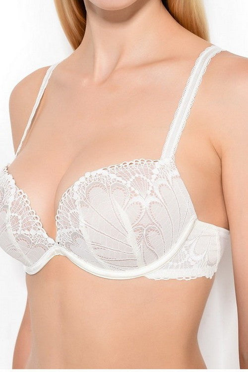 Кружевной бюстгальтер push-up W03XH Refined Glamour ivory
