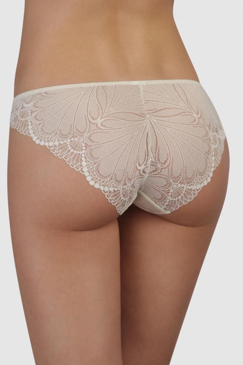 Трусики бразиліана з мереживом W05GE Refined Glamour ivory