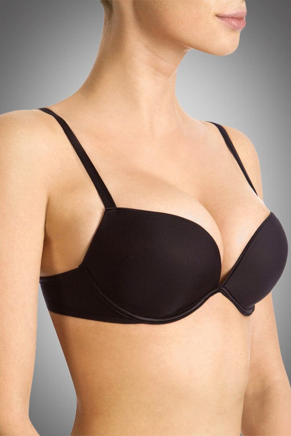 Формованный бюстгальтер с гелевым двойным push-up 8144 Full Effect black