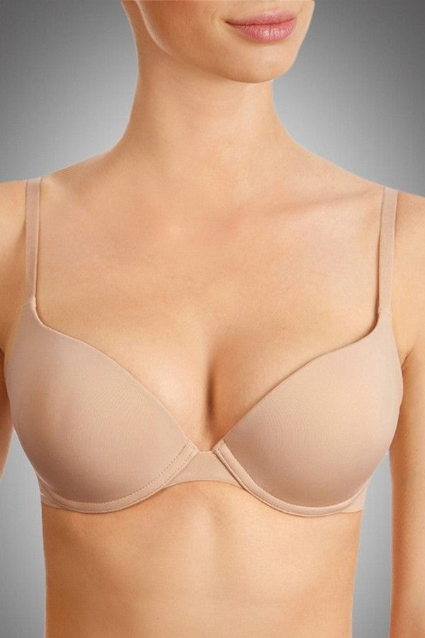 Формованный гладкий бюстгальтер push-up 9443 T-shirt nude