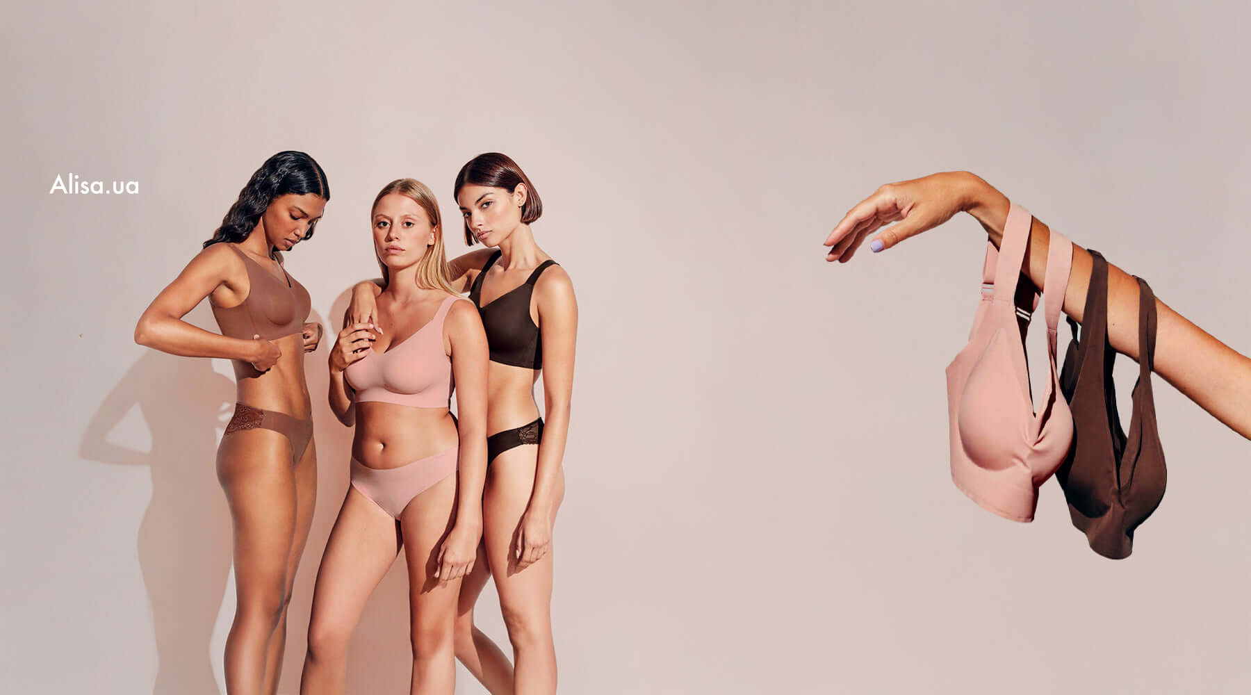 biusthaltery bez kistochok z harnoiu pidtrymkoiu