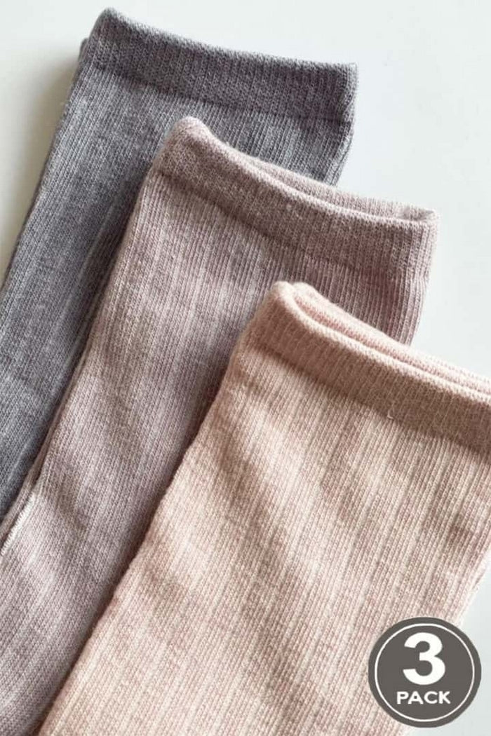 Носки в рубчик G08 Cotton Rib (3 пары)