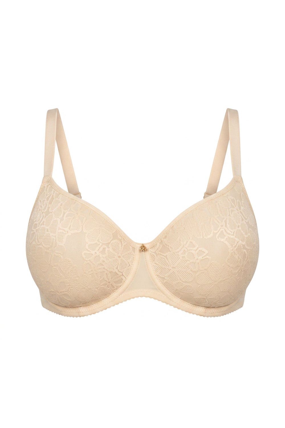 Гладкий бюстгальтер спейсер 1307 beige