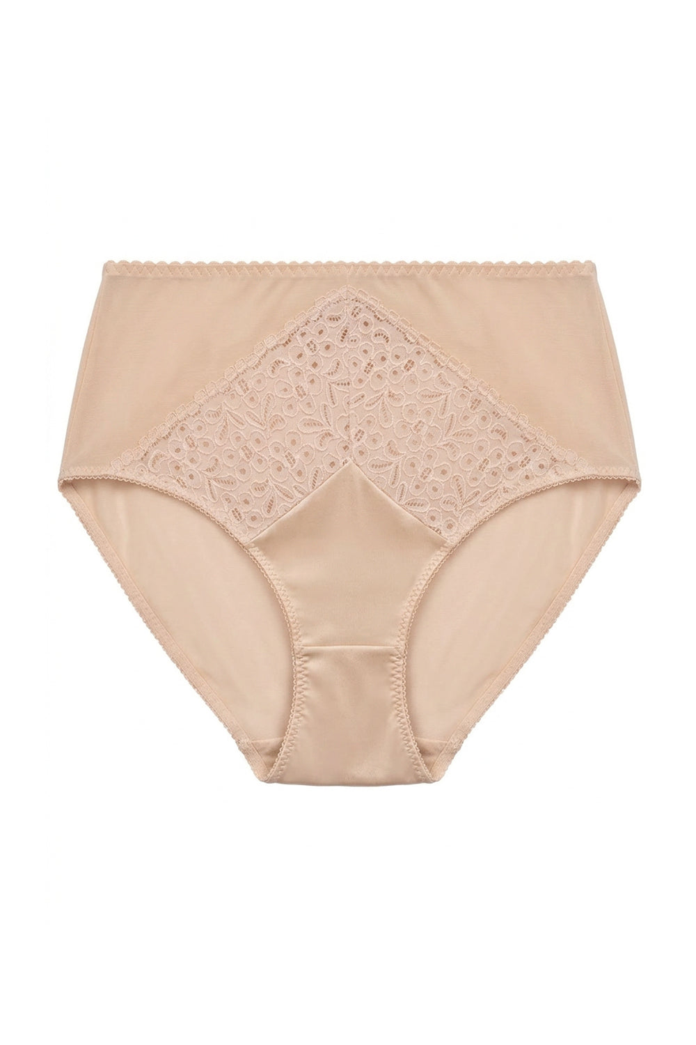 Трусики слип с кружевом 2517 beige