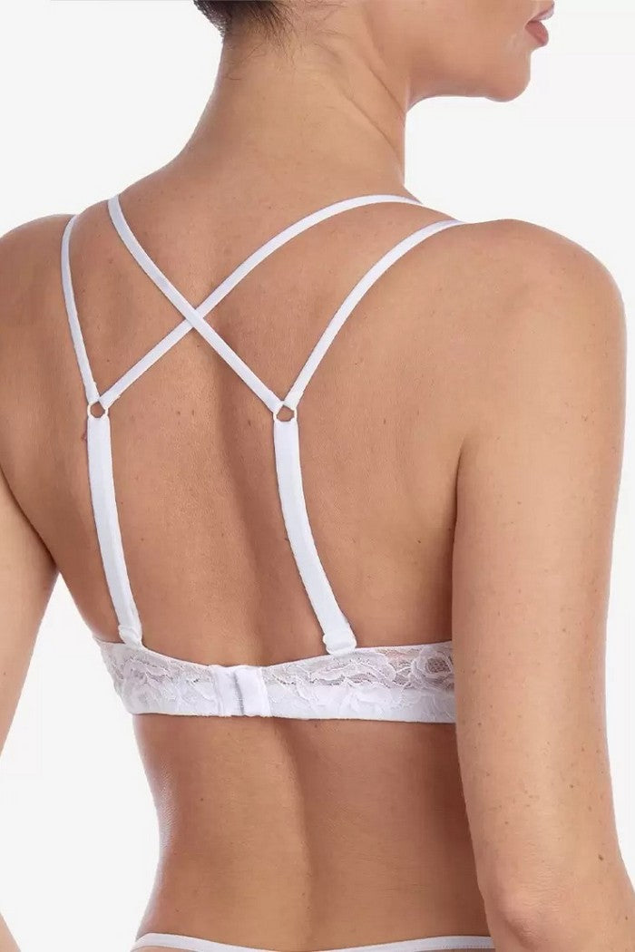 Кружевной бралет без косточек Авенида БМ40 vanilla/beige