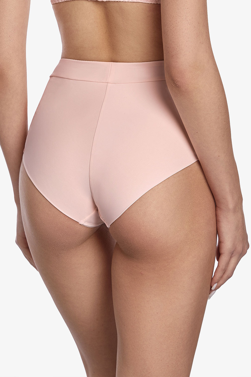 Высокие трусики слип Флёр Т7 powder