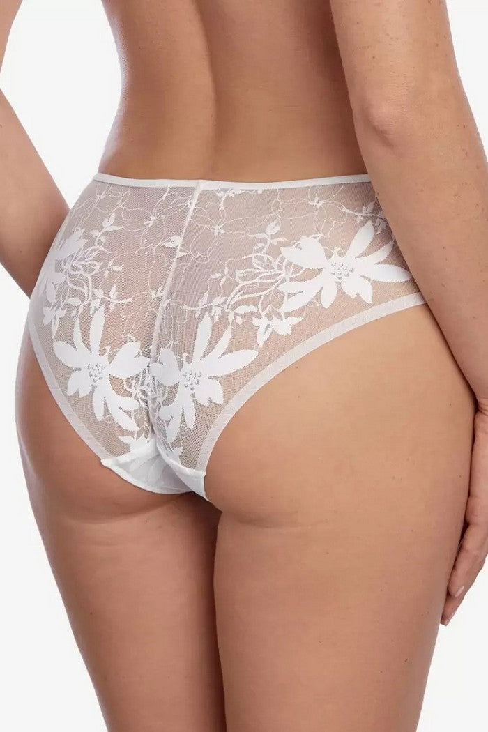Кружевные трусики слип Капраника Т85 vanilla